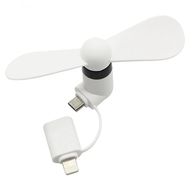 2 в 1 USB вентиляторы для телефонов iPhone X XS XR 8 7 plus 6S 6 Plus 5SE|portable mini usb fan|portable fan usbportable |