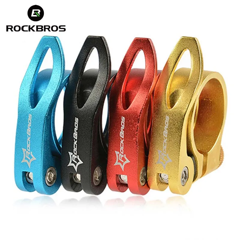 Велосипедные подседельные штыри RockBros зажимы 31 8 мм/34 9 мм из алюминиевого сплава