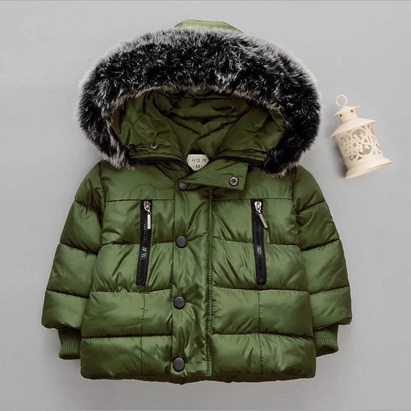 Детские Одежда Юнисекс детская одежда теплая куртка пуховик пуховая стеганая