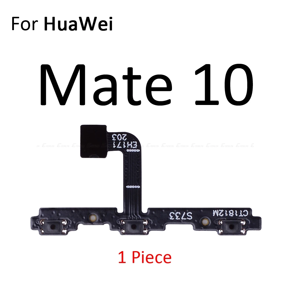 Переключатель питания Кнопка включения гибкий кабель лента для HuaWei Honor View 10 mate 20 X P20 Pro Lite 8X беззвучный ключ громкости тишины