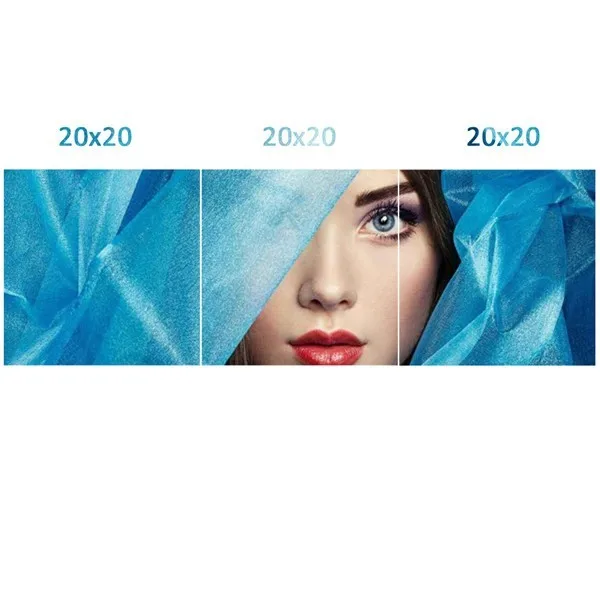 20x20x3 EverShine алмазная живопись фото изображение на заказ Стразы Алмазная вышивка полный квадрат/Мозаика из круглых бриллиантов домашний декор - Цвет: 20x20x3