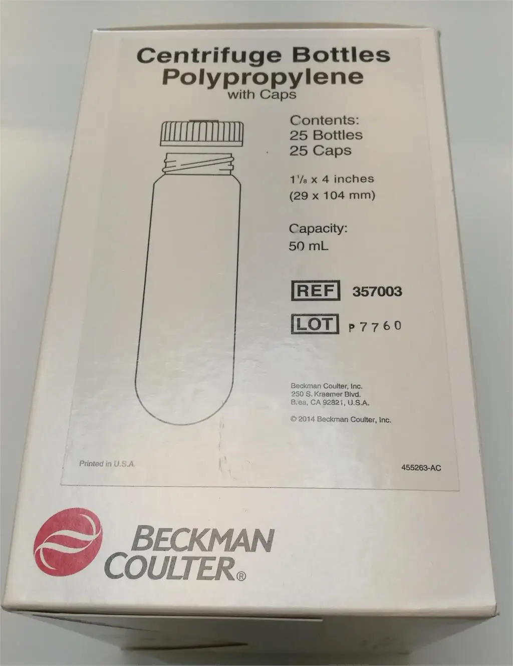 

FOR Beckman centrifuge tubes 361627 361646 355631 344322
