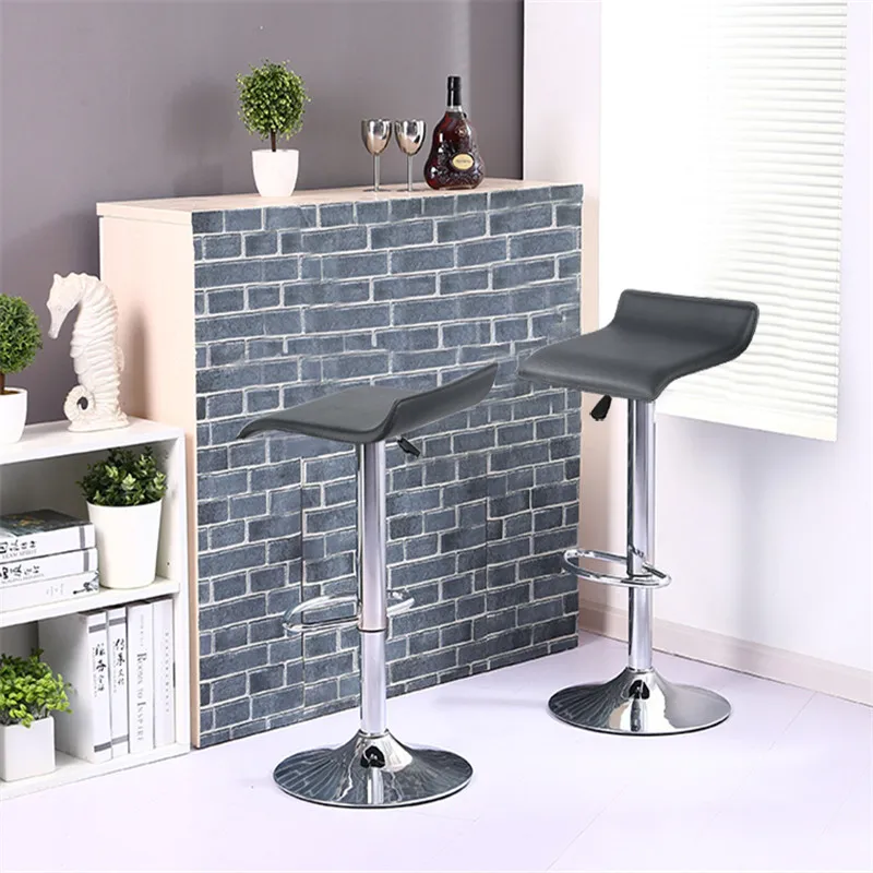 Прямая поставка 2 шт./компл. Регулируемые вращающиеся барные стулья из