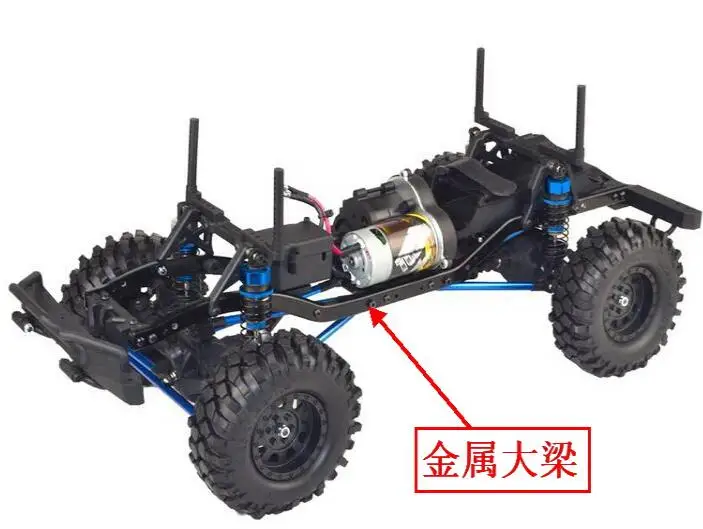 VRX Desert Off Road Crawler Truck 285mm Gelande Jeep 1/10 Scale RC Radio Controller Car VS TRAAXAS JKMAX | Игрушки и хобби