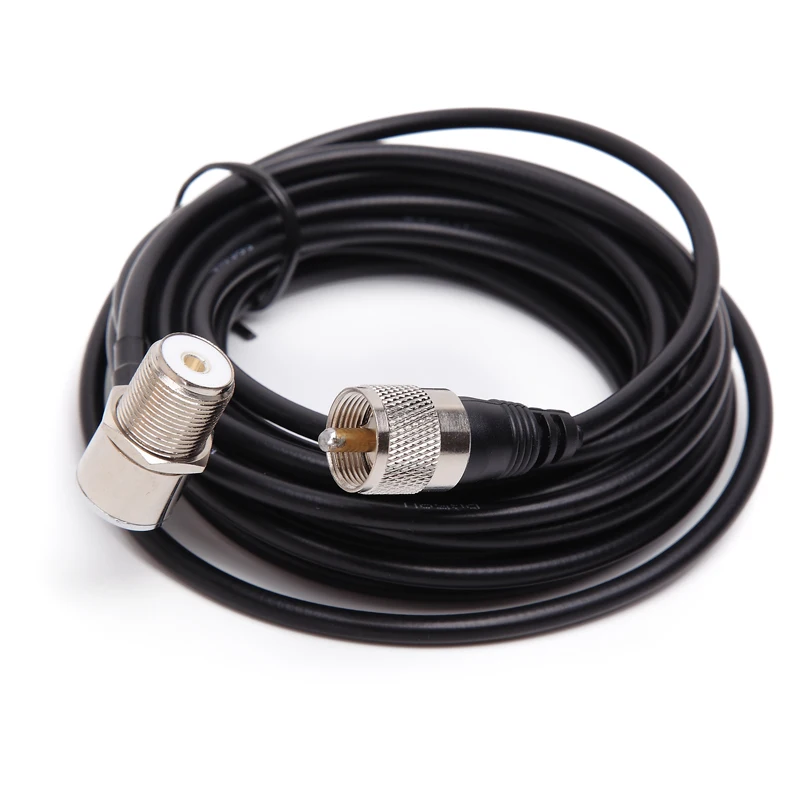 Удлинительный коаксиальный фидерный кабель RG58 5 м 16 4 фута для Baofeng TYT QYT KT-7900D Baojie
