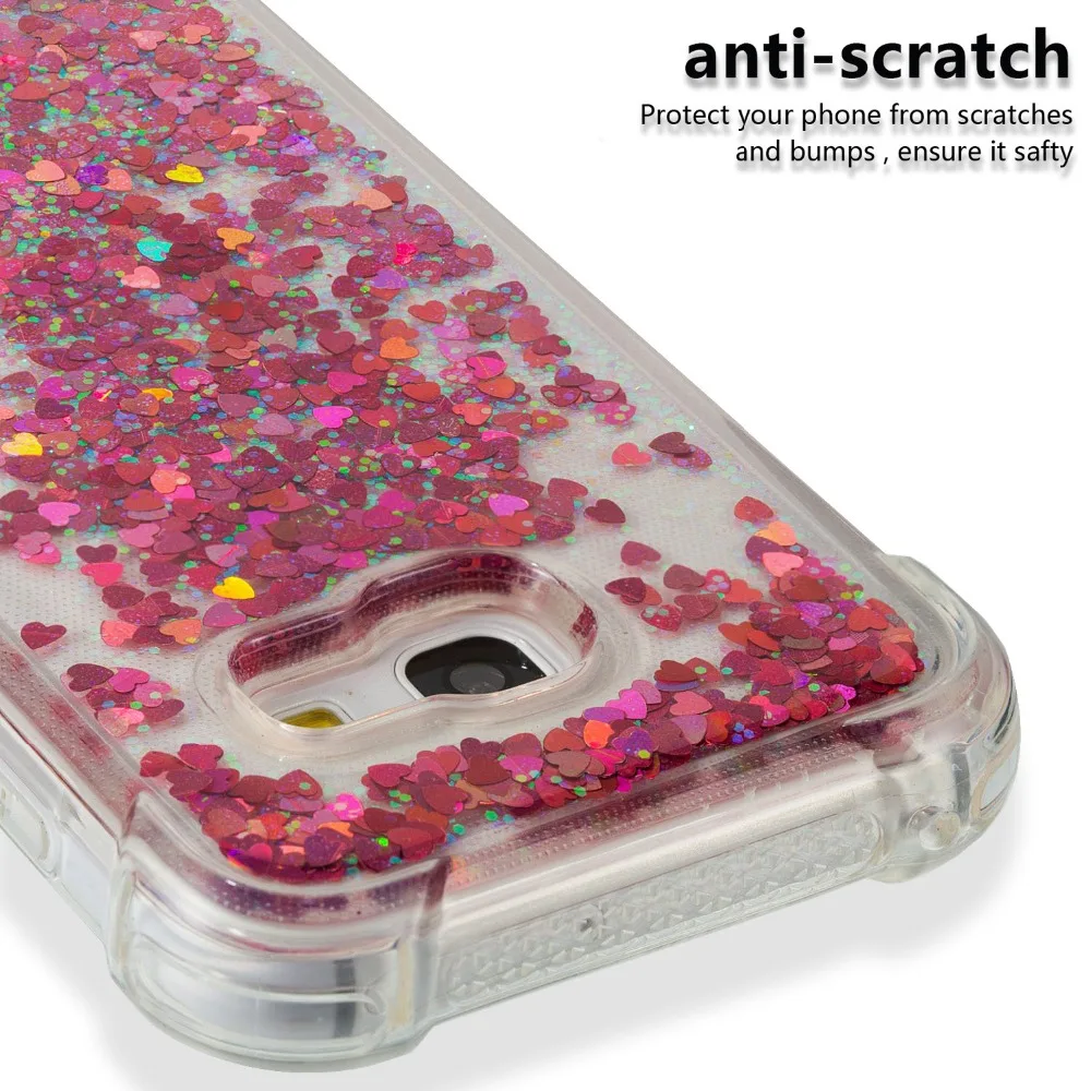 Cases for Galaxy A8 Plus A5 A7 A3 Quicksand Case Back Cover Anti-knock Samsung |