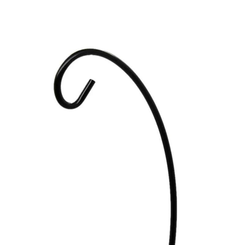 Черный и белый настольный шар подсвечник металлический высотой 24 см один