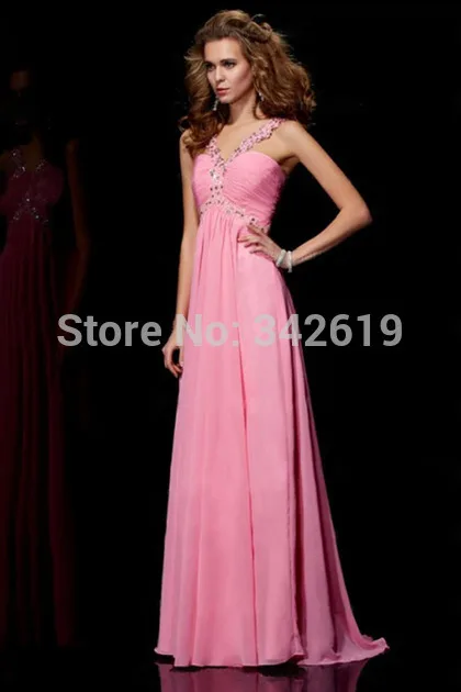2015 Cheap Long Evening Dress High Waist Corset Bodice Chiffon Floor Length Gown | Свадьбы и торжества