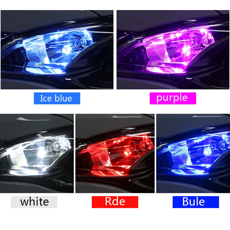 

High Quality T10 T15 T20 Decoding For Headlamp Wide Profile Lamp Small Light LED Blue Red White Yellow Reading Parking License