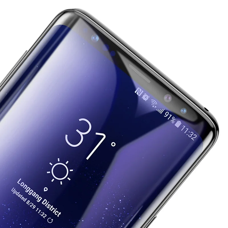 3D закаленное стекло для samsung Galaxy S8 S9 Plus, Защитное стекло для экрана, Защитное стекло для samsung Galaxy S7 Edge Note 8, стекло S9 S8