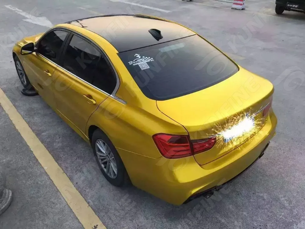 Автомобильный Стайлинг Обёрточная бумага Аврора Gold Car виниловая пленка кузова