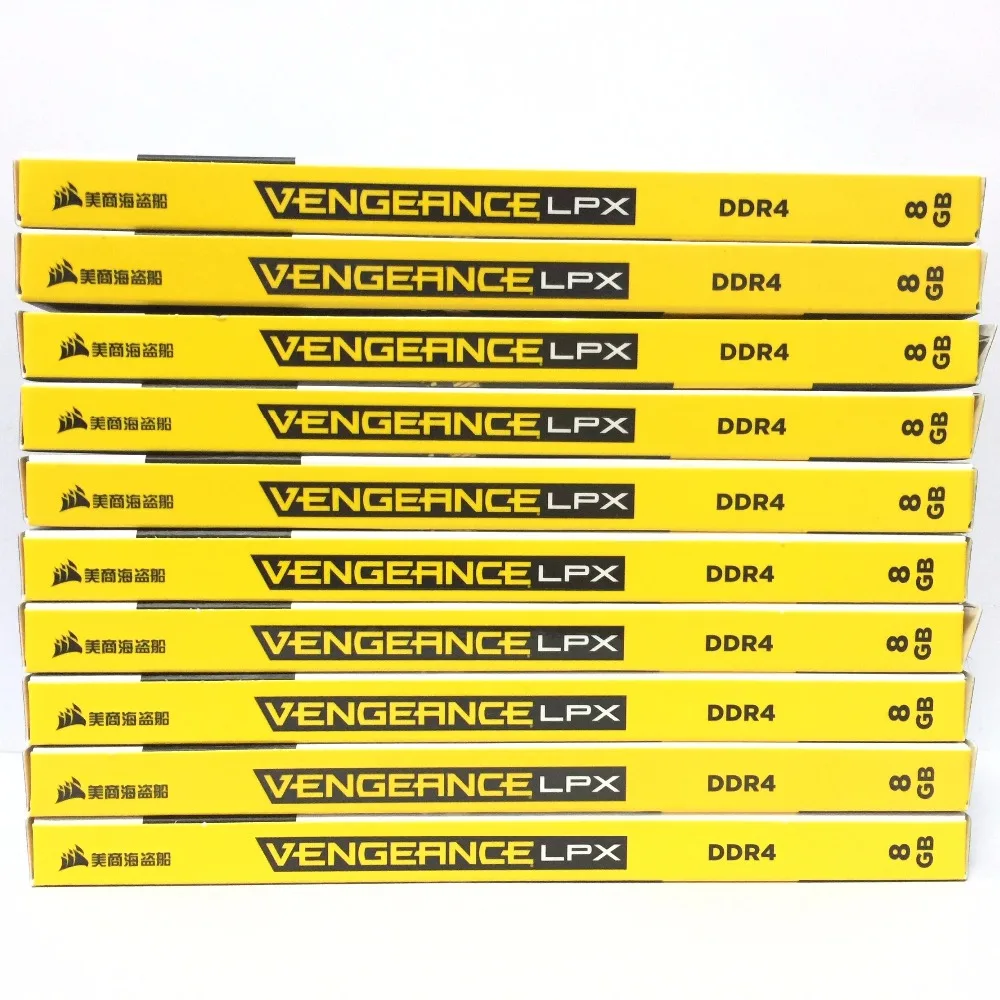 Модуль памяти CORSAIR Vengeance LPX для настольного ПК 8 Гб DDR4 2400 3200 3000 3600 МГц 8G 2666
