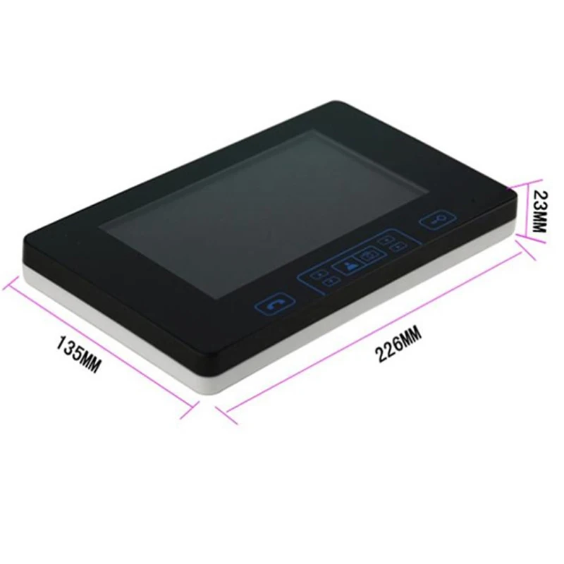 Hot Sale 7&quot TFT Monitor LCD Color Wireless Video Door Phone Doorbell Home Security Intercom With Night Vision Function | Безопасность