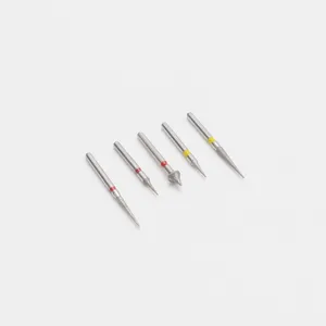 Лабораторные принадлежности, набор высокоскоростных алмазных сверл для зубов с эмалью, 5 шт.комплект