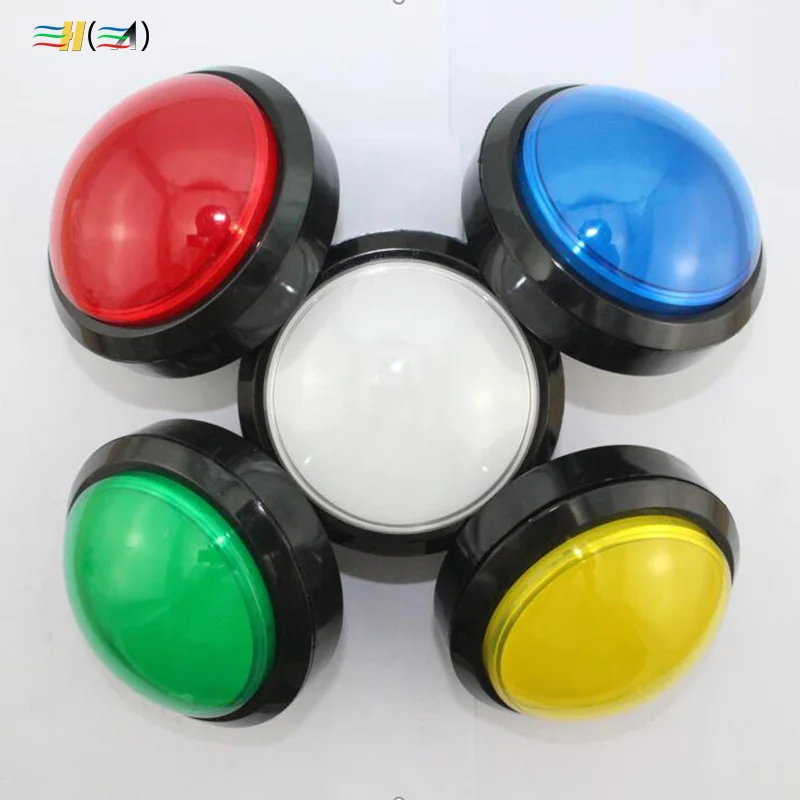 100 мм большая кнопка Высококачественная игровая консоль переключатель 10 см