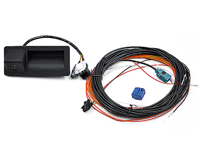 RCD330 RCD330 Plus 187A 187B MIB радиоприемник ручка багажника камера заднего вида низкая камера комплект для VW JETTA MK6 TIGUAN
