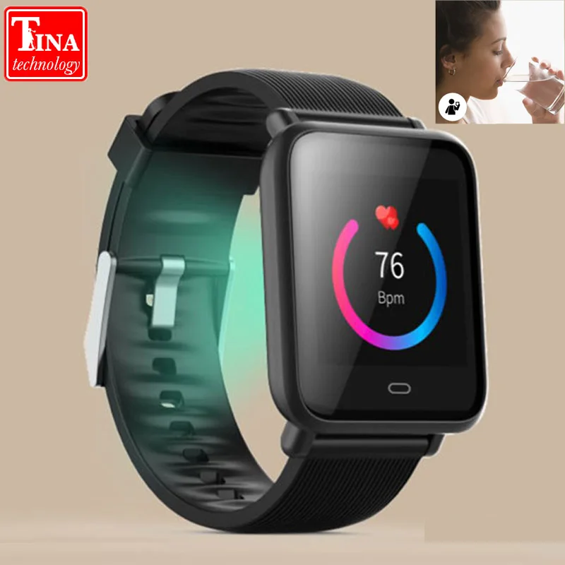 Q9 смарт браслет давление Водонепроницаемый Фитнес трекер частота сердечных