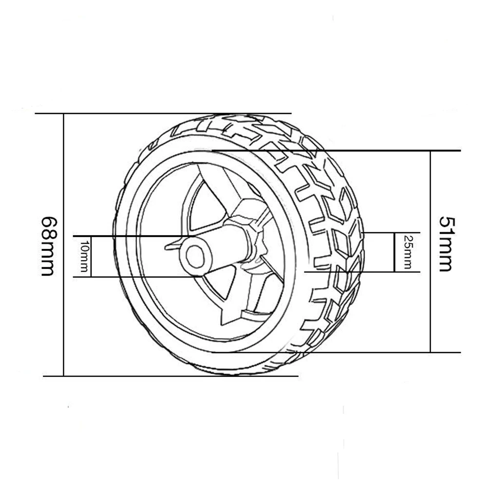 Мотор TT Motor умный автомобиль робот Шестеренчатый двигатель и колесо для Arduino