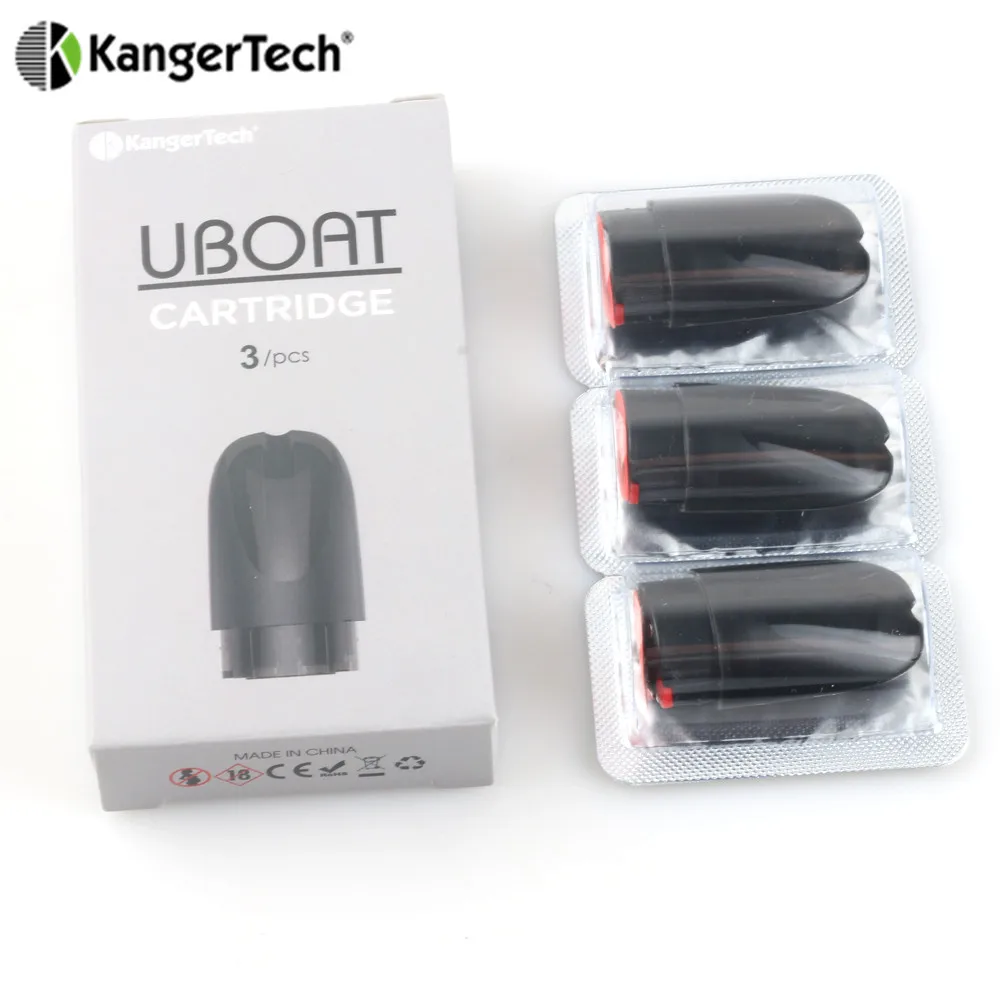 3 шт. Kangertech Kanger Uboat поставляется 2 мл картридж бак 550 мАч батарея мод VS Justfog Minifit