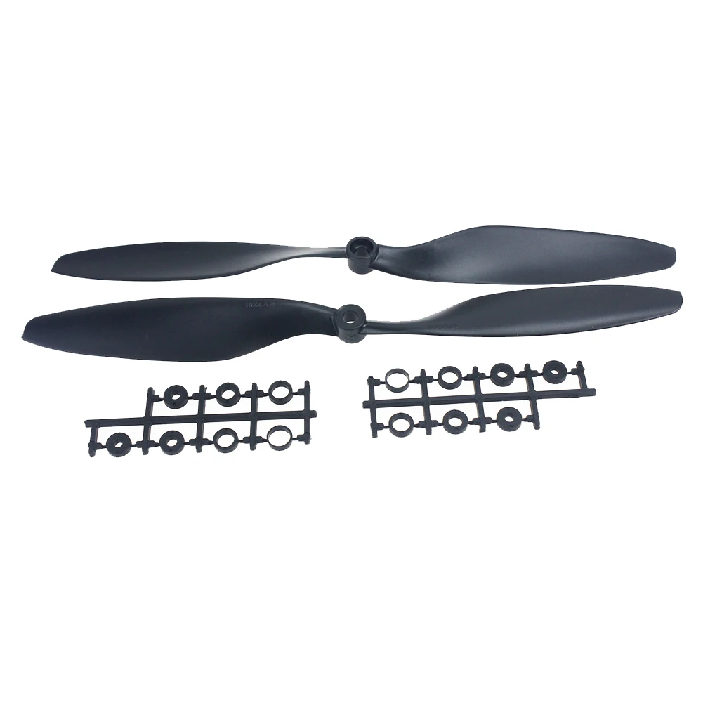 1 пара 10x4 5 &quot1045 1045R CW CCW пропеллеры пластиковые реквизиты черный для DJI F450 500 F550 FPV
