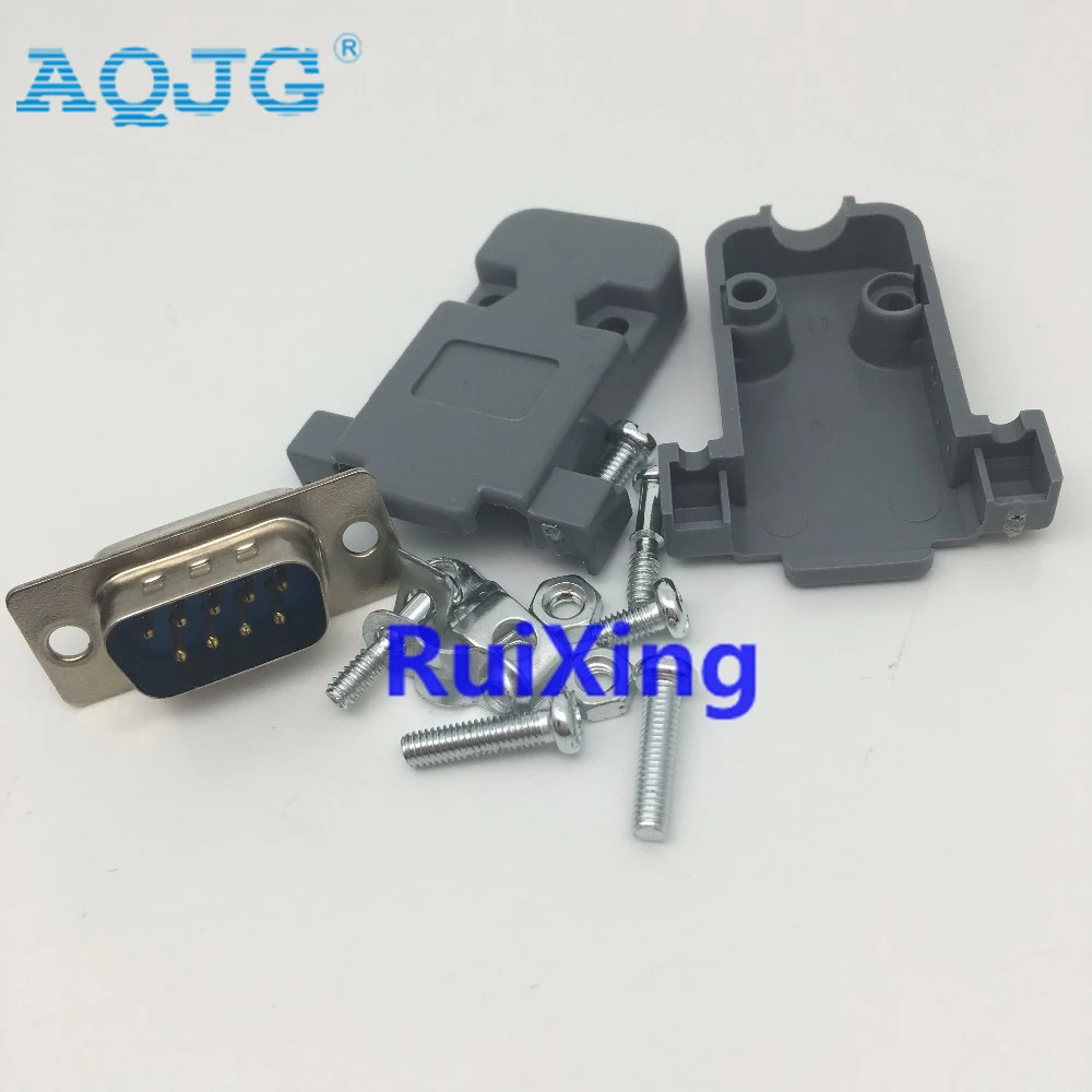 5 шт./лот разъем DB9 RS232 с разъемом D-Sub 9 pin PCB бесплатная доставка AQJG | Обустройство