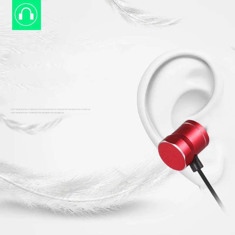 Магнитные Bluetooth наушники для спорта бега беспроводной bluetooth-наушник гарнитура с