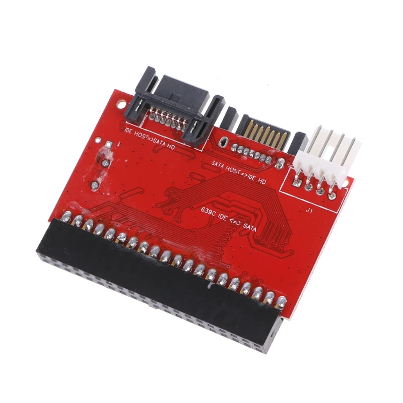 BGEKTOTH 2 в 1 IDE TO SATA/SATA TO IDE конвертер адаптер 40pin+ кабель для ATA HDD DVD