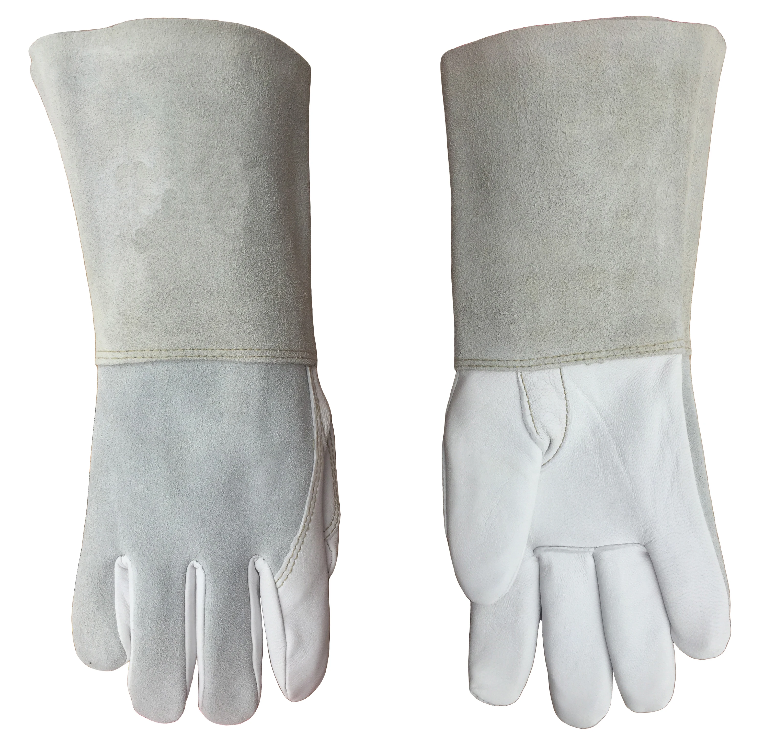Argon arc Welding Glove Leather Welder Working Grain Goatskin TIG Safety MIG Work | Безопасность и защита