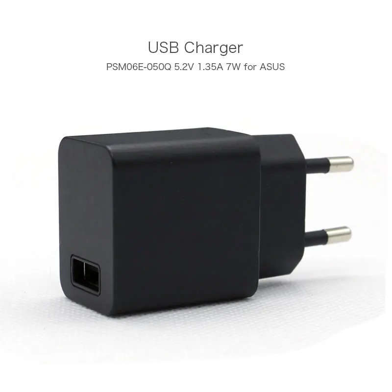 Новый оригинальный EU Plug 5 2 V 1.35A стены USB Зарядное устройство для ASUS ZENFONE 4 6 PSM06E-050Q