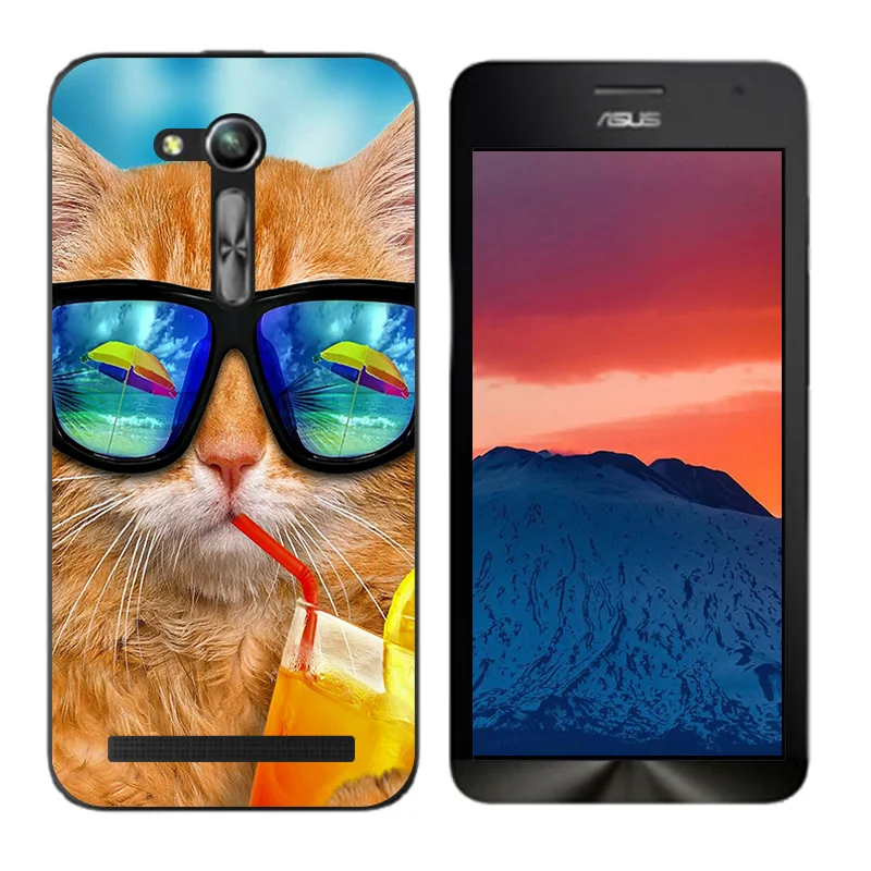 13 Чехол для Asus X014D чехол для Asus Zenfone GO ZB450KL ZB452KG 2nd Gen ASUS_X014D DIY чехол с изображением сосны - Цвет: 13