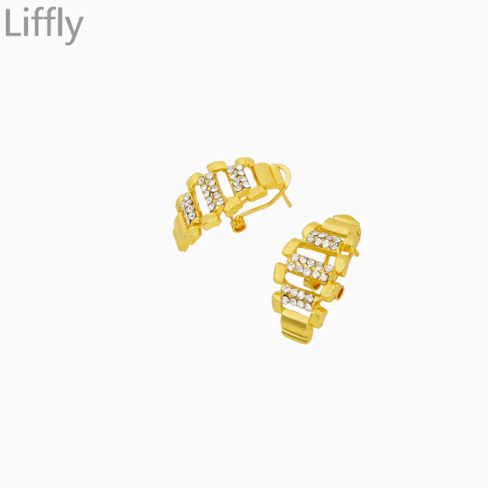 Комплект из 24 золотых ювелирных изделий Классический индивидуальный дизайн