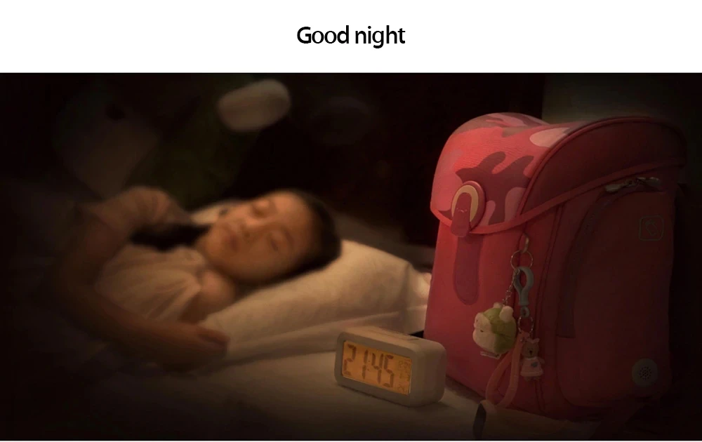 Xiaomi mi TU милый 13L школьный рюкзак для детей, прочный, устойчивый к царапинам, безопасный, отражающий