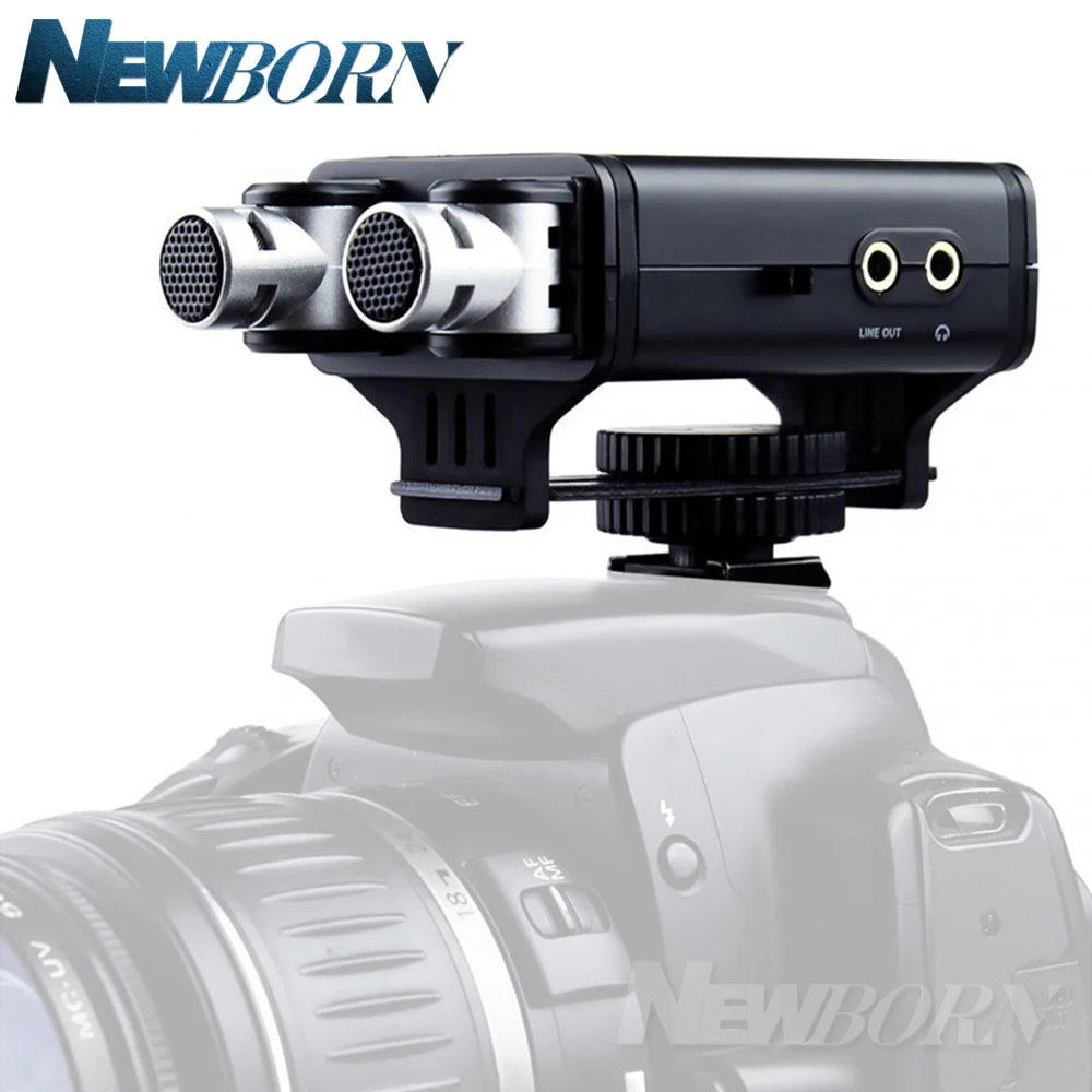 BOYA BY-SM80 двунаправленный стерео видео микрофон с лобовым стеклом для Canon Nikon Pentax DSLR камеры видеокамеры