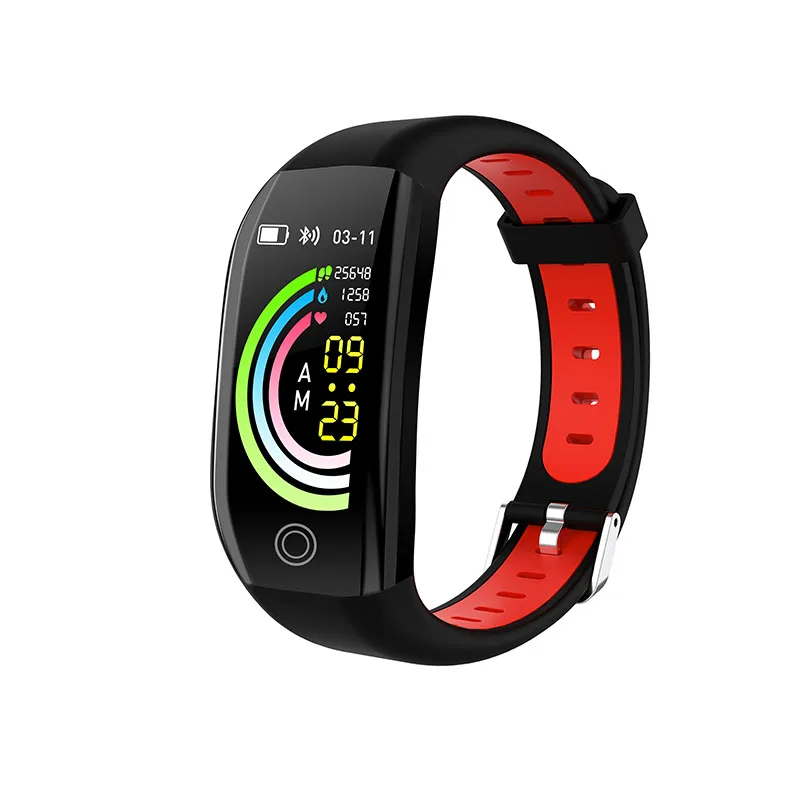 

2019 Smart Wristband Bracelet Fitness Tracker Female Function GPS Blood Pressure Heart Rate IP68 Wechat Pedometer Camera Alarm