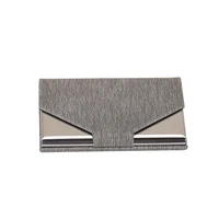 20pcs lot pu card bag protable rfid aluminium alloy credit card holder creative antitheft id card holder mini wallets