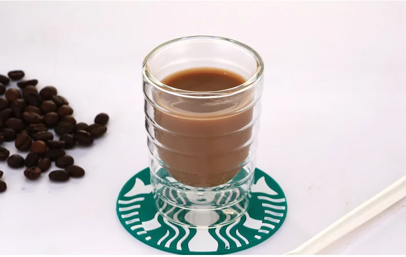 1 шт Nespresso двойная стеклянная кружка для кофе чашка после чая чашка 85 мл 150 мл 350 мл
