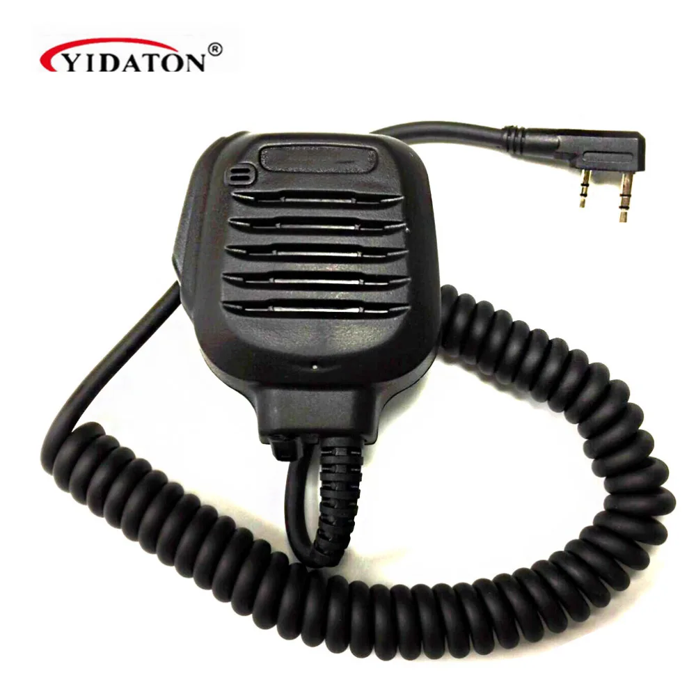 2 шт. YIDATON лучшие продажи плечевой Динамик микрофон для KENWOOD TYT F8 BAOFENG UV 5R 82 BF 888S MML UV100