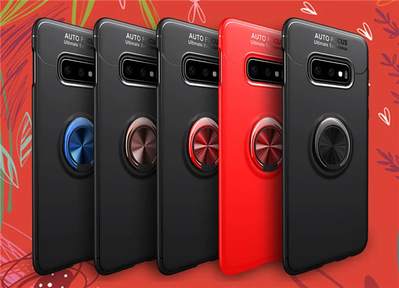 Магнитный чехол для samsung Galaxy S10 S9 S8 J4 J6 A6 плюс J8 A7 A9 s M10 M20 A10 A40 A50 A70 Note 8 9 Автомобильный держатель Стенд кожаный чехол