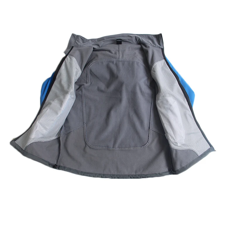 Прямая поставка Мужская теплая флисовая куртка водонепроницаемая походная для