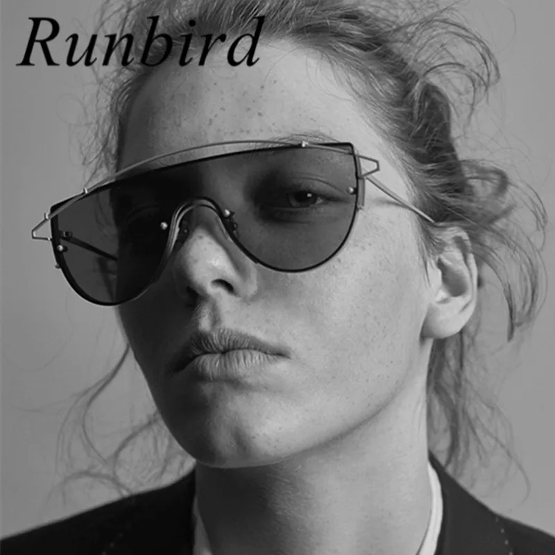 Солнцезащитные очки Runbird 262R для мужчин и женщин UV 400 Роскошные большие с двойным