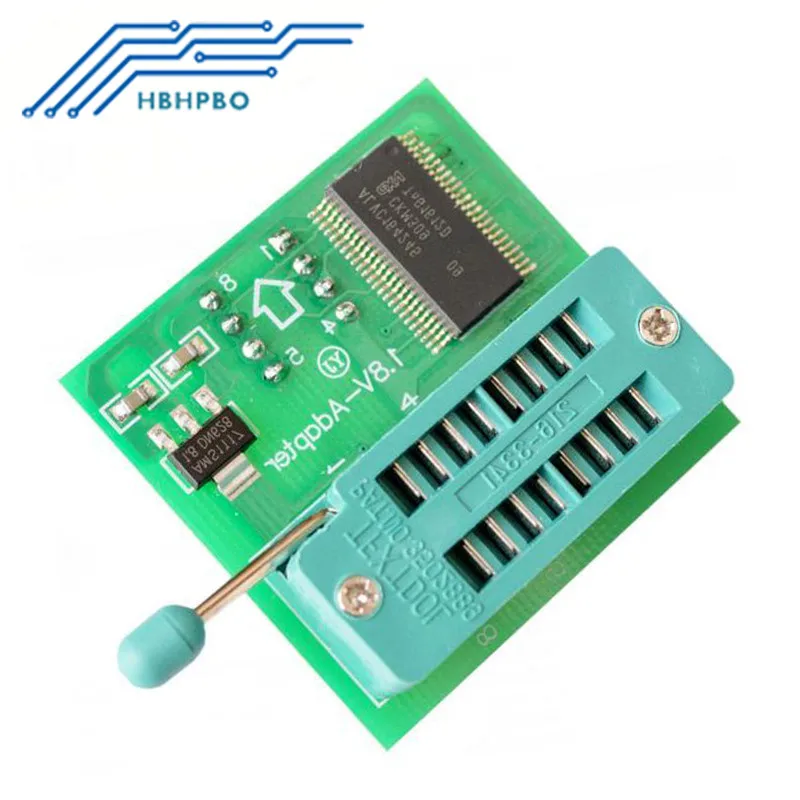1.8 В адаптер для iPhone или материнской платы SPI FLASH SOP8 DIP8 W25 mx25 Применение на