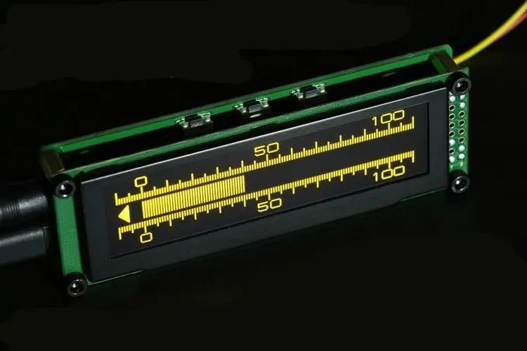AK2132 OLED дисплей музыкального спектра анализатор звука индикатор уровня ритм MP3