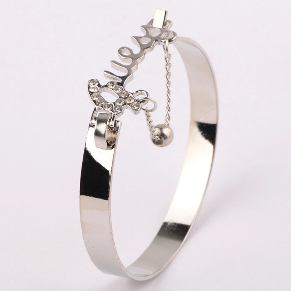 Fashion Jewelry Love Exquisite Bracelet Accessory Rhinestone Decor Stylish Hand Chain Ring For Women | Украшения и аксессуары
