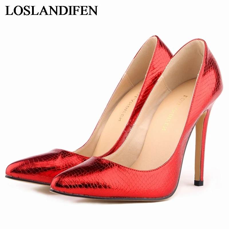 

Fashion Office & Career Women Party Prom Dress Pump High Heel Spring Autumn Pointed Toe Dance Stiletto Shoes NLK-C0016