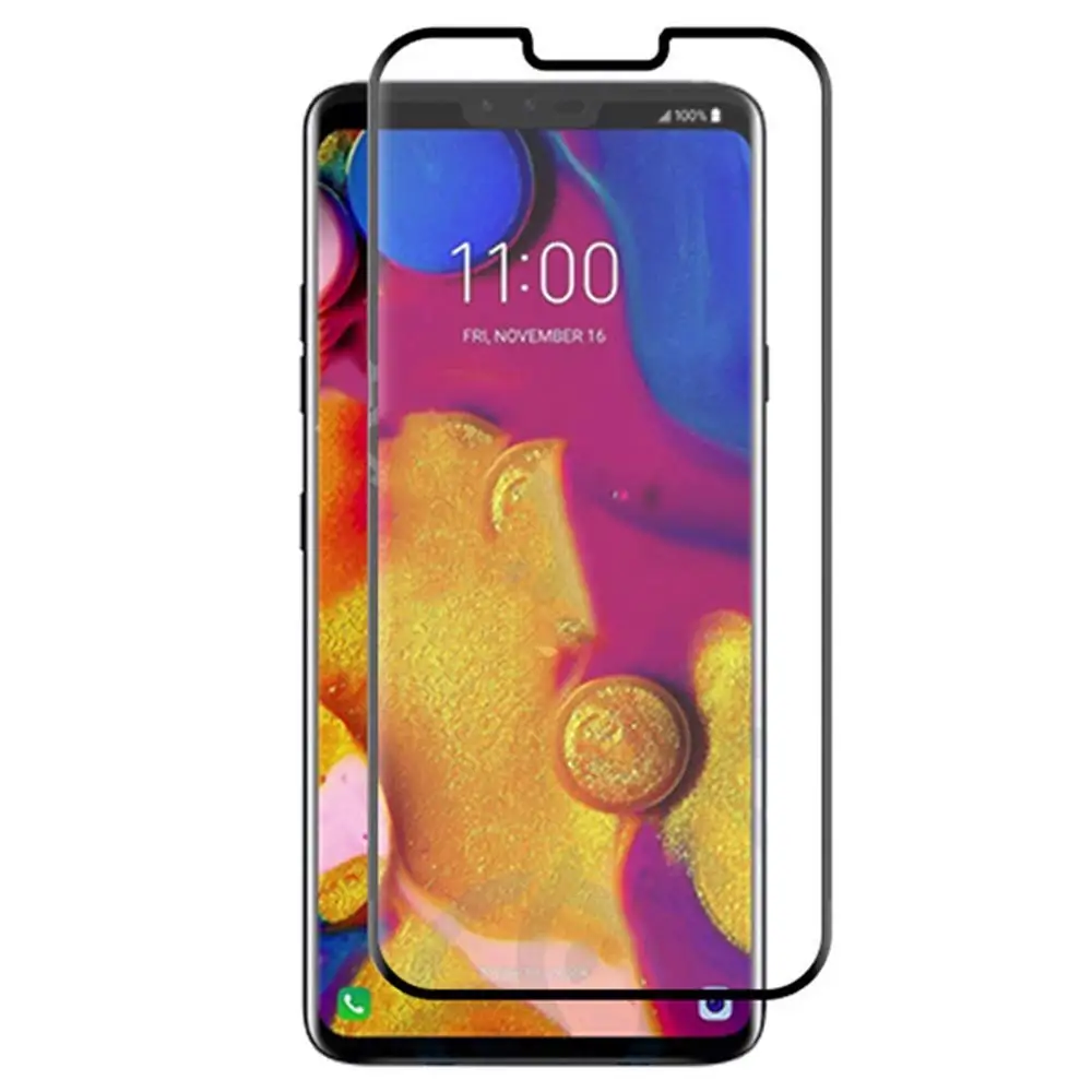 3D изогнутое полное покрытие для LG V40 ThinQ закаленное стекло V 40 полная защитная