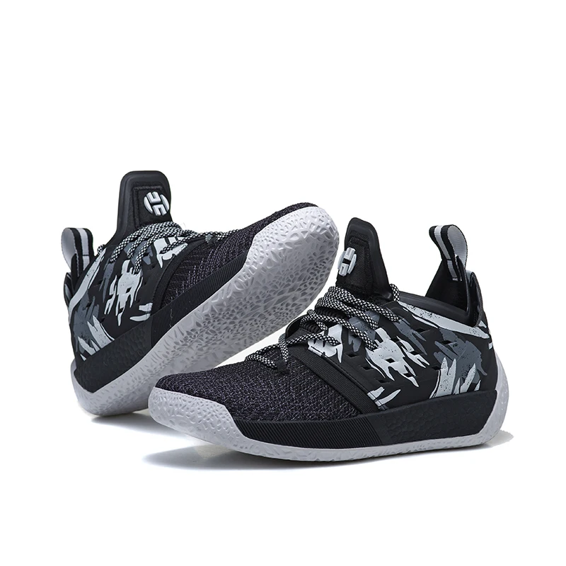 Мужские баскетбольные кроссовки boost Harden Vol.2 AH2217 черные и белые спортивные размер