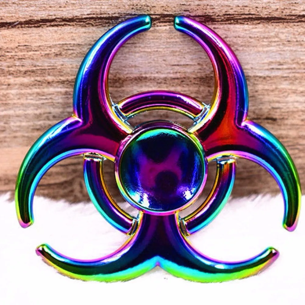 Анти-Тревога 360 непоседа spinner Фокусировки Непоседа Игрушки ручной счетчик 3D Figit