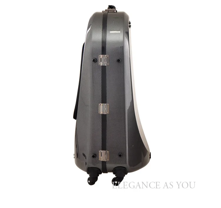 Чехол euphonium ABS Bassoon на нижних колесах с ручкой Contrabassoon алюминиевый латунный духовой инструмент сумка симфонический оркестр Бессон чехол