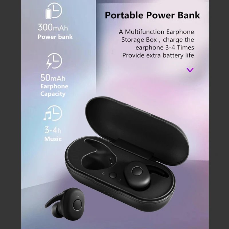 TWS Ture беспроводные наушники Спортивные Bluetooth bluetooth гарнитура громкой связи стерео