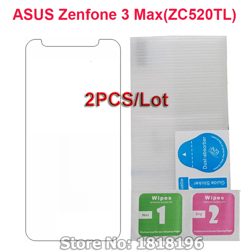 Переднее Защитное стекло для Asus Zenfone 3 Max ZC520TL закаленное ZC520TL|Защитные стёкла и